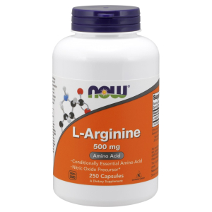 L-Arginine, 500mg - 250 caps