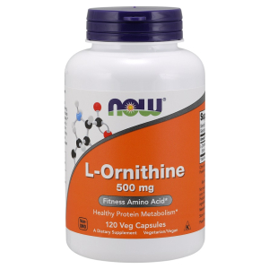 L-Ornithine, 500mg - 120 vcaps