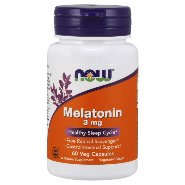 Melatonin, 3mg - 60 vcaps