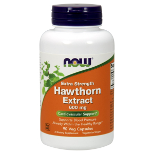 Hawthorn Extract, 600mg Extra Strength - 90 vcaps