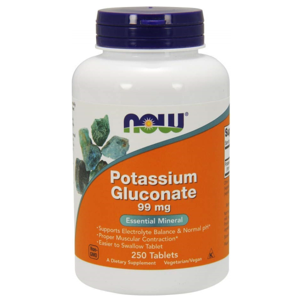 Potassium Gluconate, 99mg - 250 tabs
