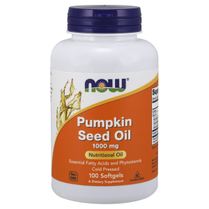 Pumpkin Seed Oil, 1000mg - 100 softgels
