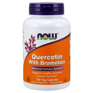 Quercetin with Bromelain - 120 vcaps