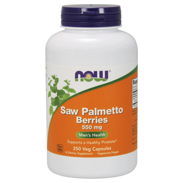 Saw Palmetto Berries, 550mg - 250 vcaps