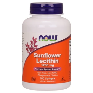 Sunflower Lecithin, 1200mg - 100 softgels