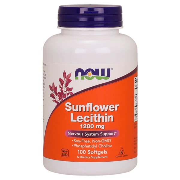 Sunflower Lecithin, 1200mg - 100 softgels