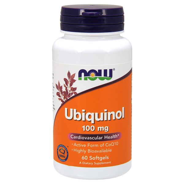 Ubiquinol, 100mg - 60 softgels