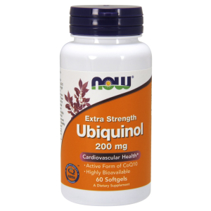 Ubiquinol, 200mg - 60 softgels