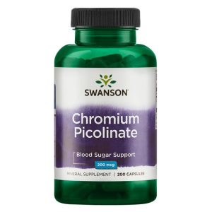 Chromium Picolinate, 200mcg - 200 caps