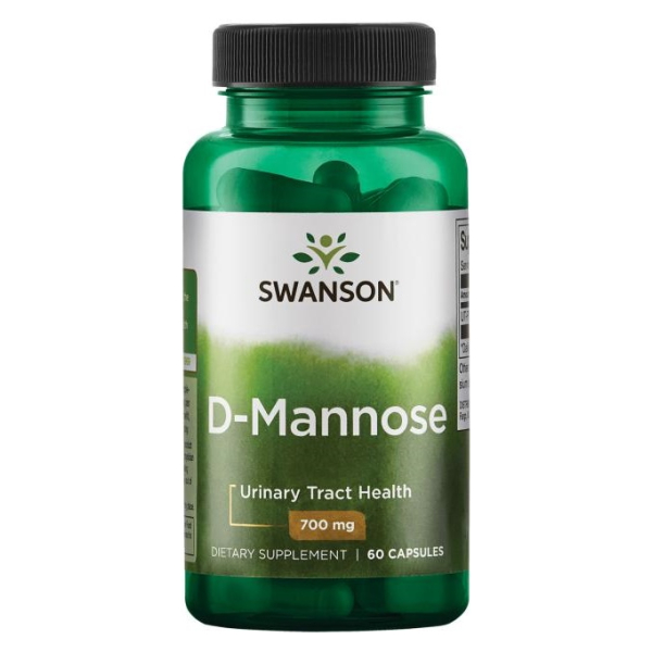 D-Mannose, 700mg - 60 caps