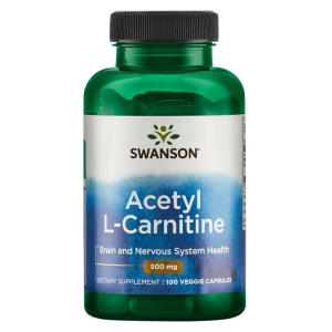 Acetyl L-Carnitine, 500mg - 100 vcaps