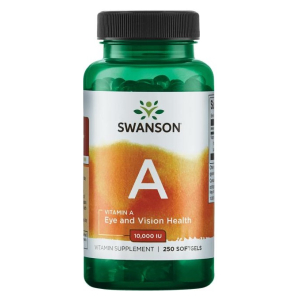 Vitamin A, 10 000 IU - 250 softgels