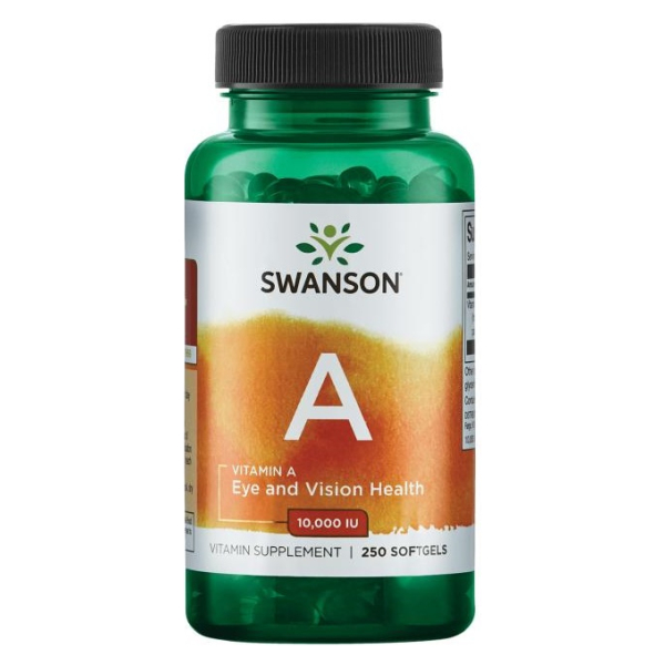 Vitamin A, 10 000 IU - 250 softgels