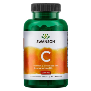 Vitamin C with Rose Hips Extract, 1000mg - 90 caps