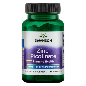 Zinc Picolinate Body Preferred Form, 22mg - 60 caps