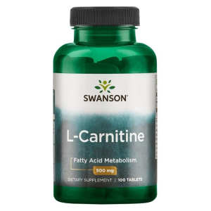 L-Carnitine, 500mg - 100 tabs