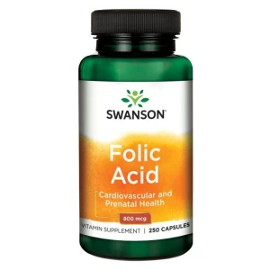Folic Acid, 800mcg - 250 caps