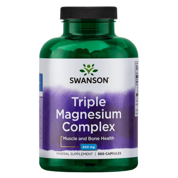 Triple Magnesium Complex, 400mg - 300 caps