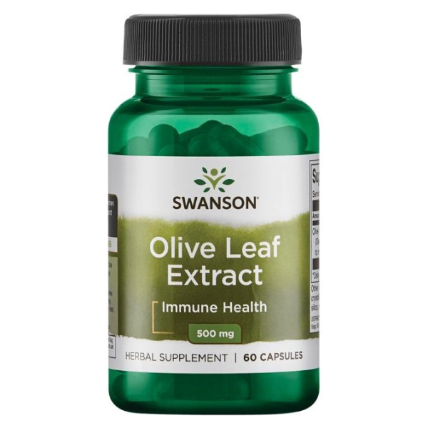 Olive Leaf Extract, 500mg - 60 caps