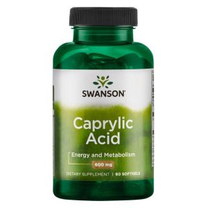 Caprylic Acid, 600mg - 60 softgels