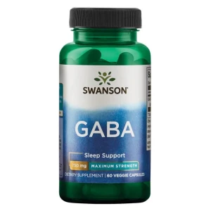 GABA, 750mg Maximum Strength - 60 vcaps