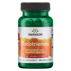 Tocotrienols, 100mg Double Strength - 60 liquid caps