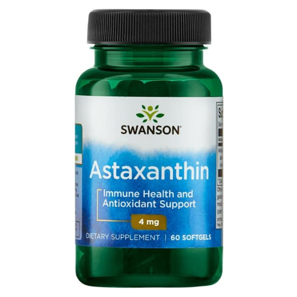 Astaxanthin, 4mg - 60 softgels