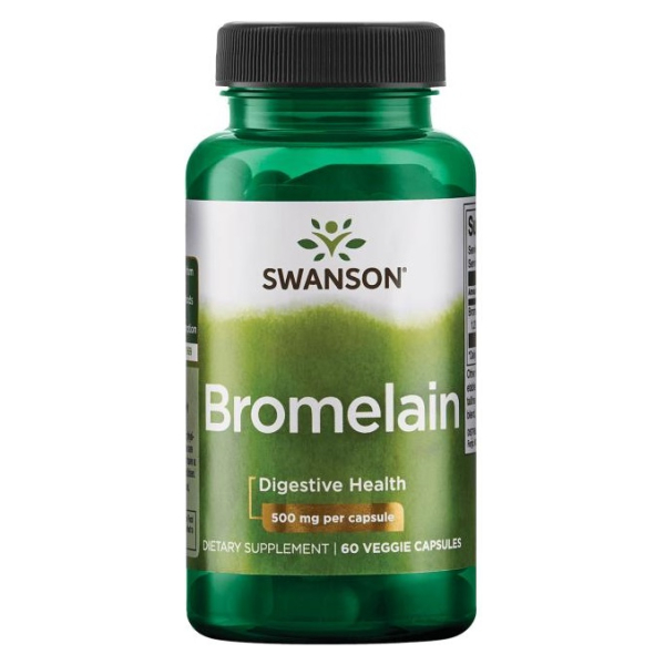 Bromelain, 500mg - 60 vcaps