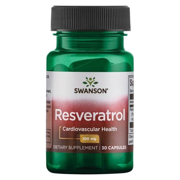 Resveratrol, 100mg - 30 caps