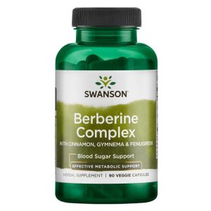 Berberine Complex with Cinnamon, Gymnema & Fenugreek - 90 vcaps