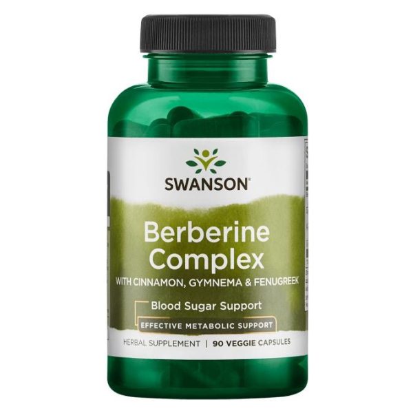 Berberine Complex with Cinnamon, Gymnema & Fenugreek - 90 vcaps