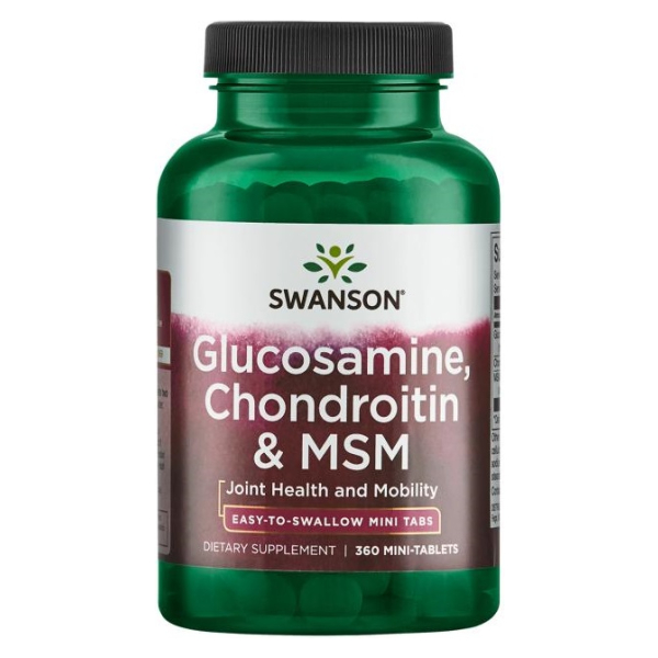 Glucosamine, Chondroitin & MSM - 360 mini-tabs