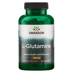 L-Glutamine, 500mg - 100 caps