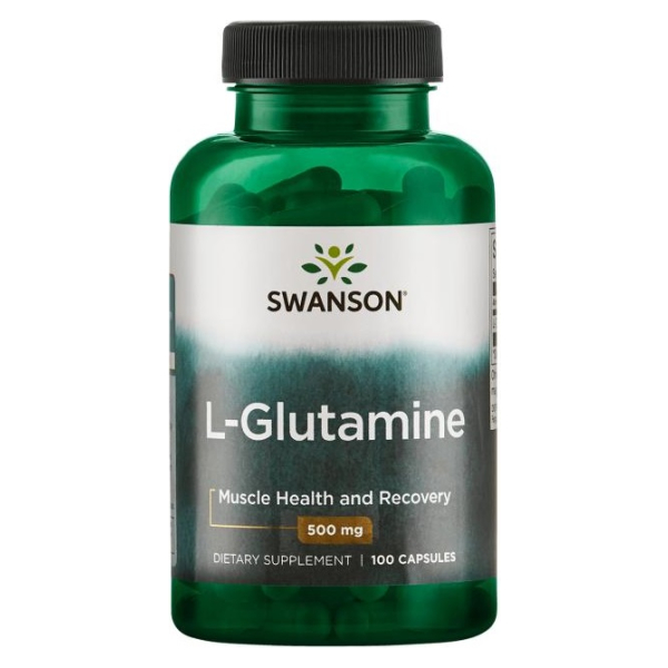 L-Glutamine, 500mg - 100 caps