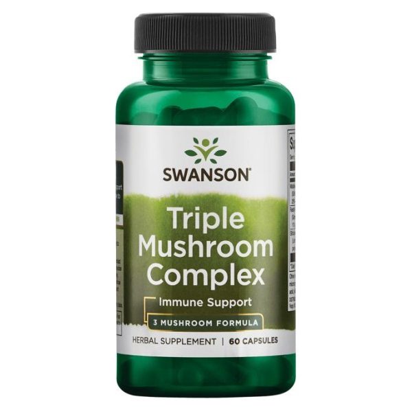 Triple Mushroom Standardized Complex - 60 caps