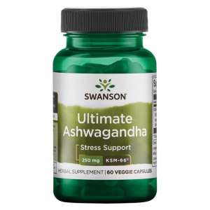 Ashwagandha Ultimate KSM-66, 250mg - 60 vcaps