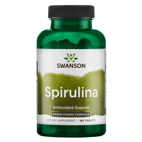 Spirulina, 500mg - 180 tabs