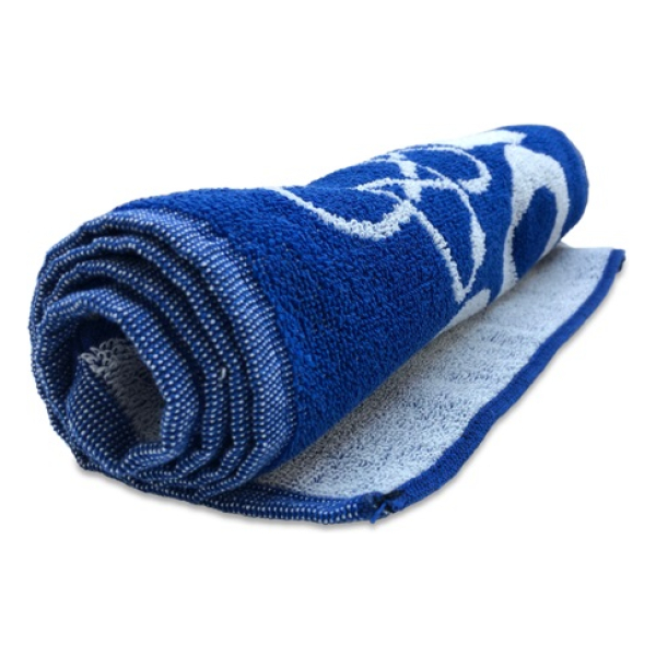 Gym Towel, Blue - 99 x 41cm