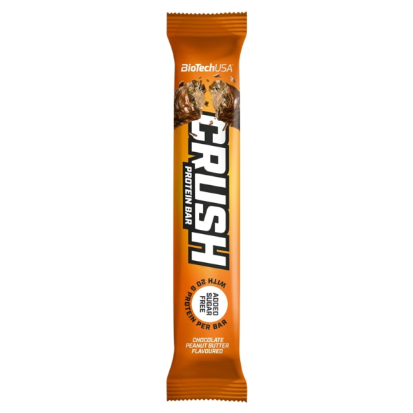 Crush Bar, Chocolate Peanut Butter - 12 x 64g