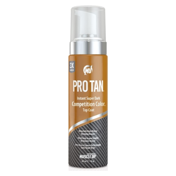 Instant Super Dark Competition Color Top Coat, (Foam With Applicator) - 207 ml.