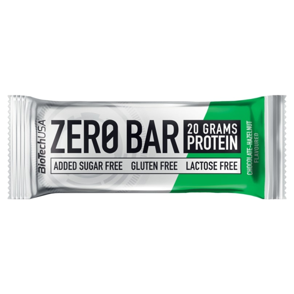 Zero Bar, Chocolate-Hazelnut - 20 x 50g