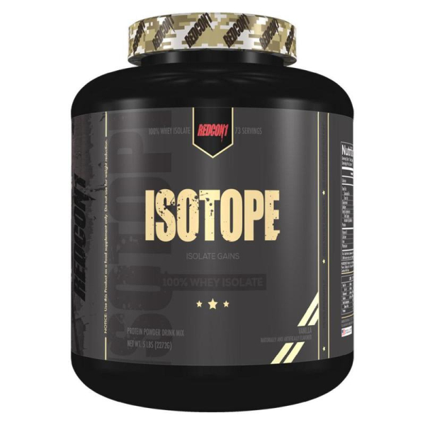 Isotope - 100% Whey Isolate, Vanilla - 2208g