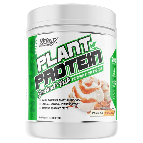 Plant Protein, Vanilla Caramel - 540g