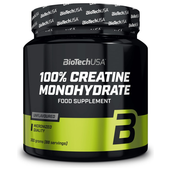100% Creatine Monohydrate, Unflavoured - 300g