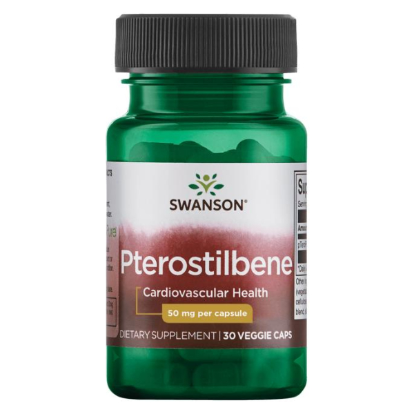 Pterostilbene, 50mg - 30 vcaps