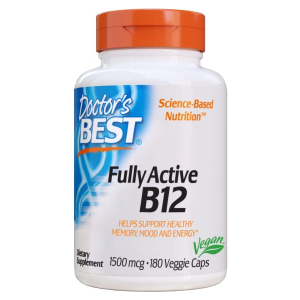 Fully Active B12, 1500mcg - 180 vcaps