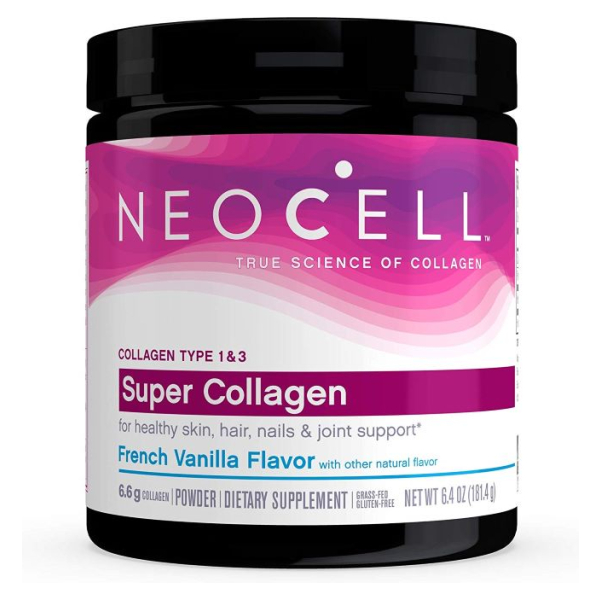 Super Collagen Type 1 & 3, French Vanilla - 181g