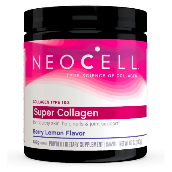 Super Collagen Type 1 & 3, Berry Lemon - 190g