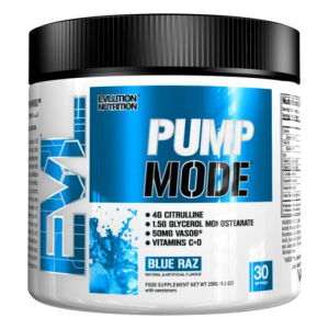 PumpMode Powder, Blue Raz (EAN 818901022348) - 258g