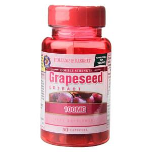 Double Strength Grapeseed Extract, 100mg - 50 caps